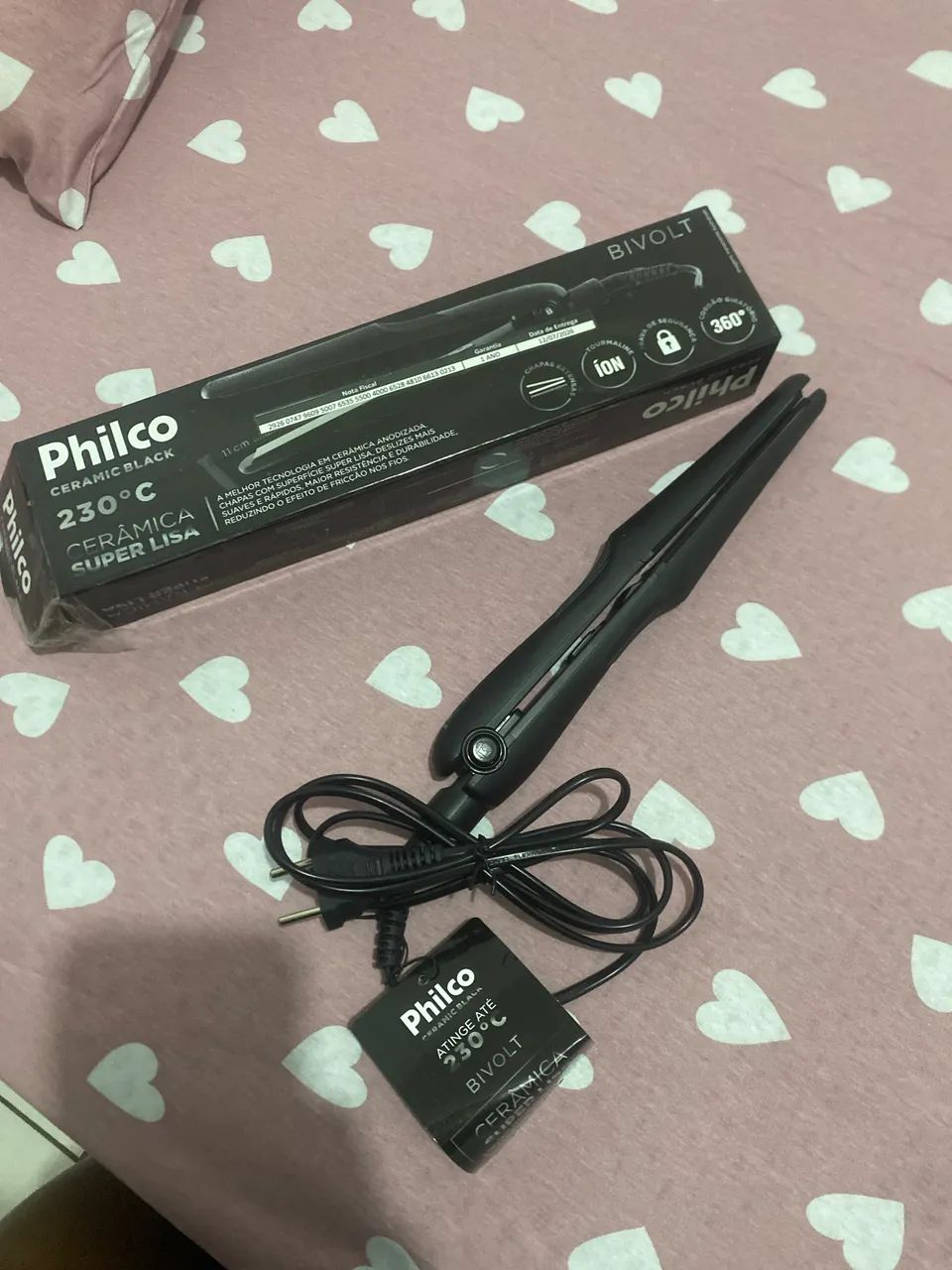 Vendo prancha plhico cerâmica black 