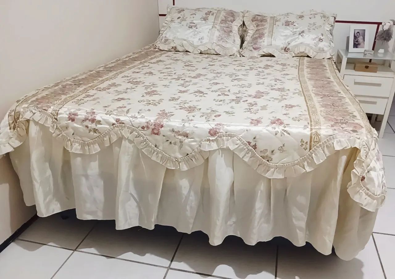 Cama Box Casal Padrão, Com Base e Colchão.  - Foto 2