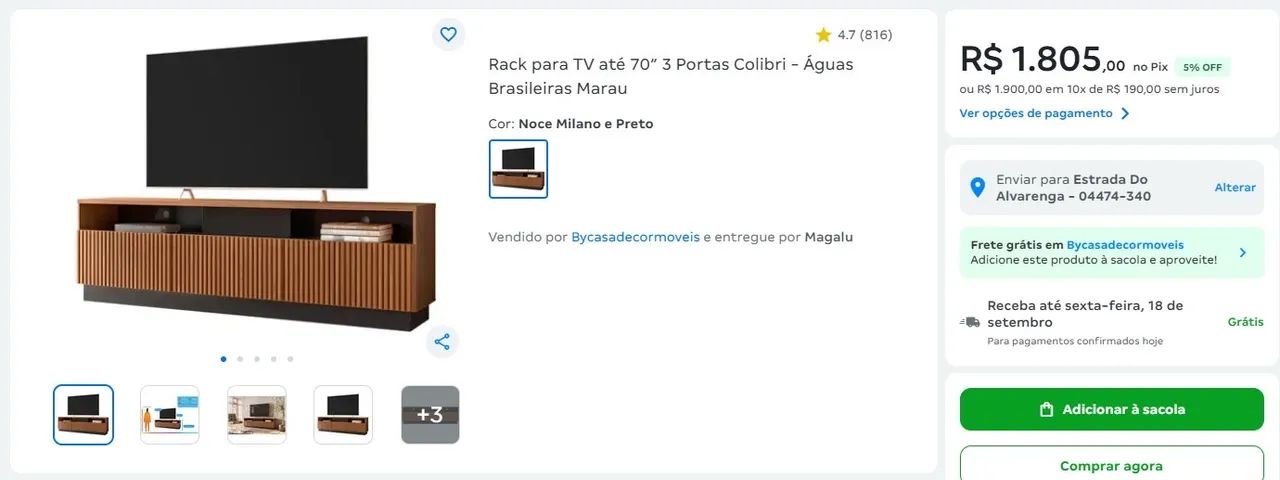 Rack de sala