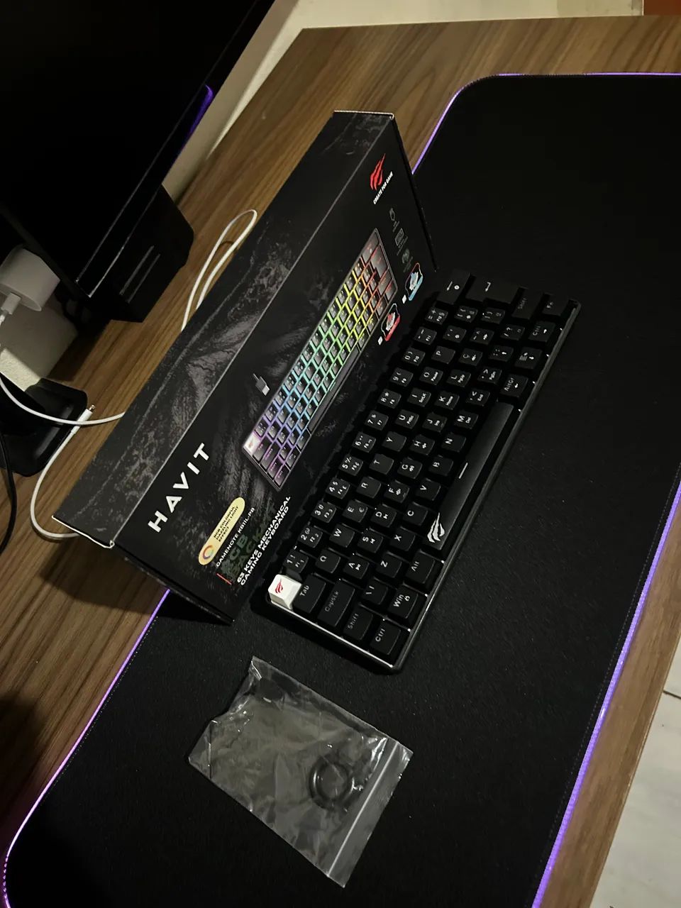 Teclado Gamer Mecânico HAVIT Switch Red  - Foto 3