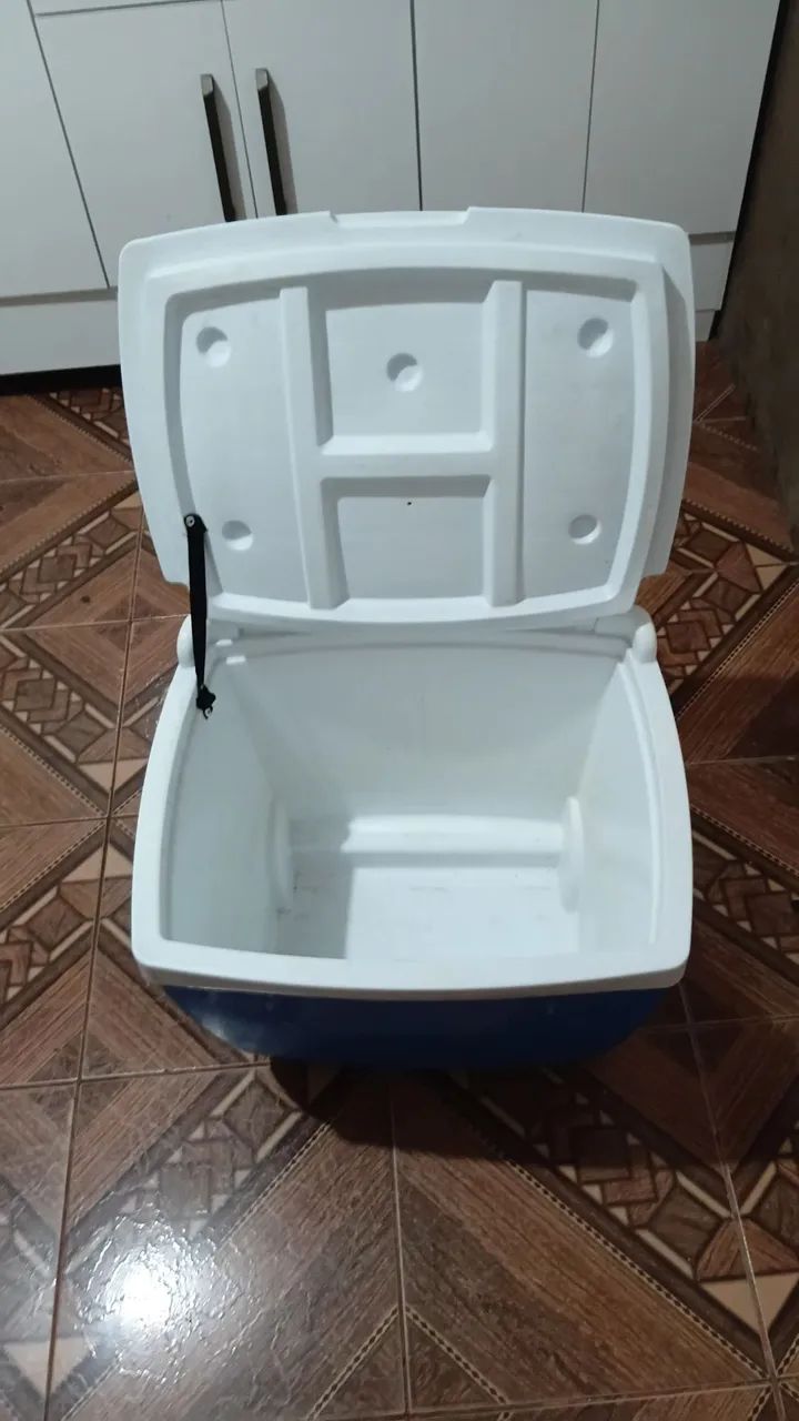 Vendo caixa térmica com rodinhas 
