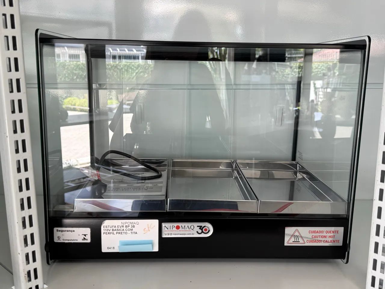 ESTUFA EVR BP 3BD BÁSICA COM PERFIL PRETO - TITÃ