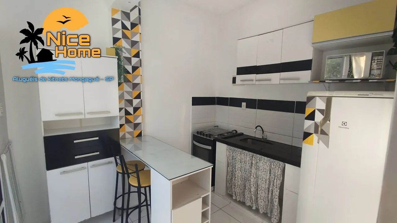 Kitnet Mobiliada Jussara Mongaguá 