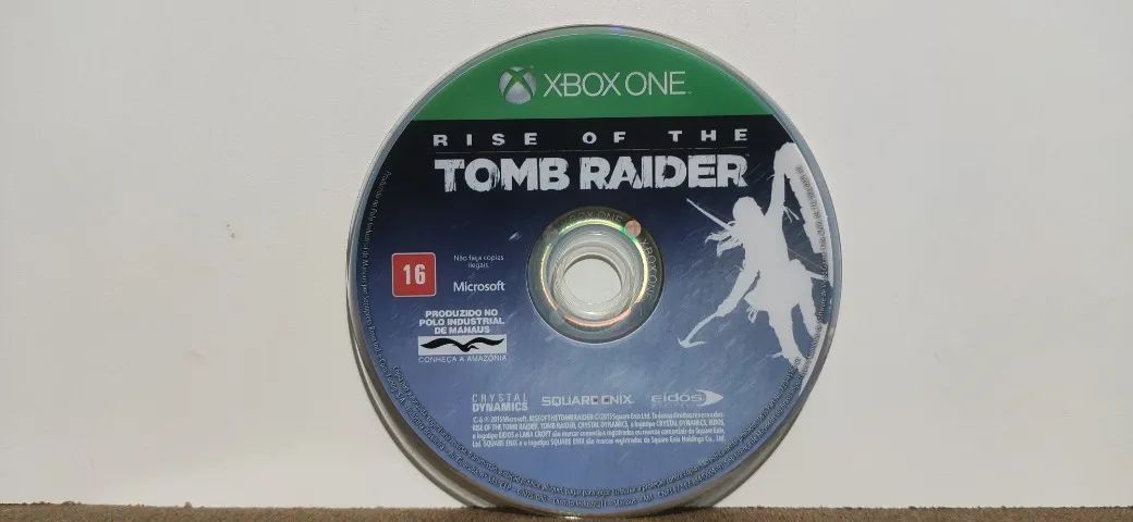 Jogo Original Usado Rise Of The Tomb Raider xbox one Midia Fisica