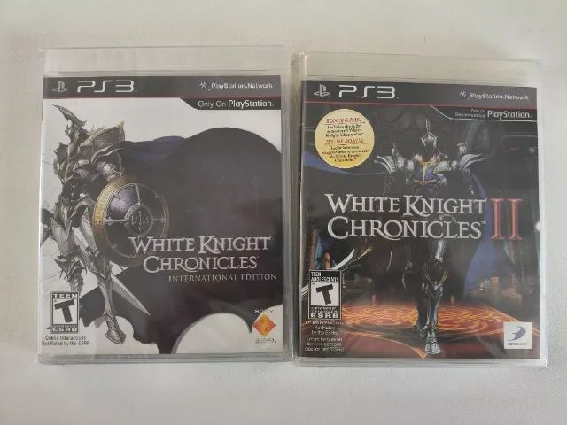 PS3 White Knight Chronicles 1 e 2