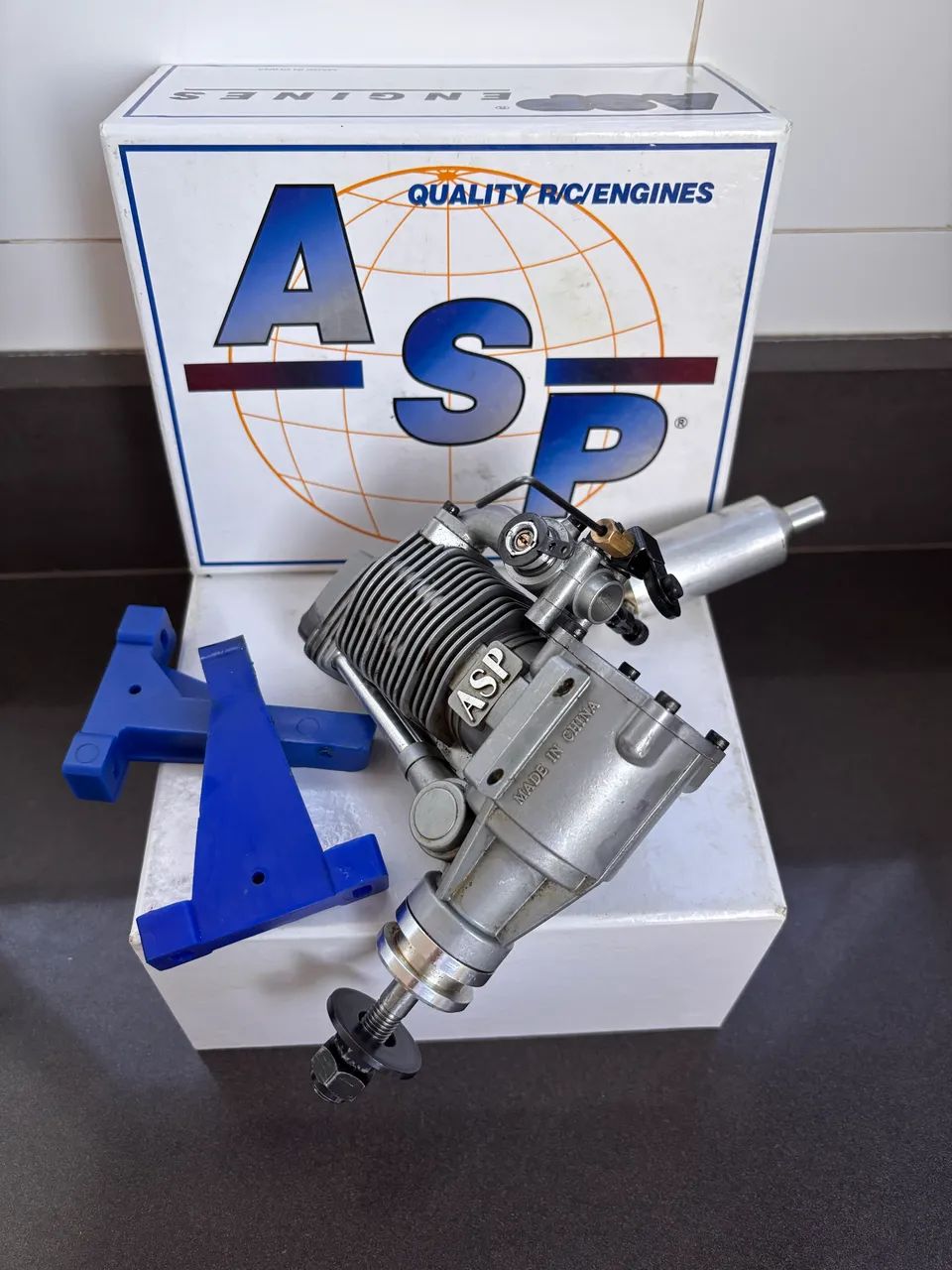 Motor ASP 91 Glow - Aeromodelo  - Foto 2