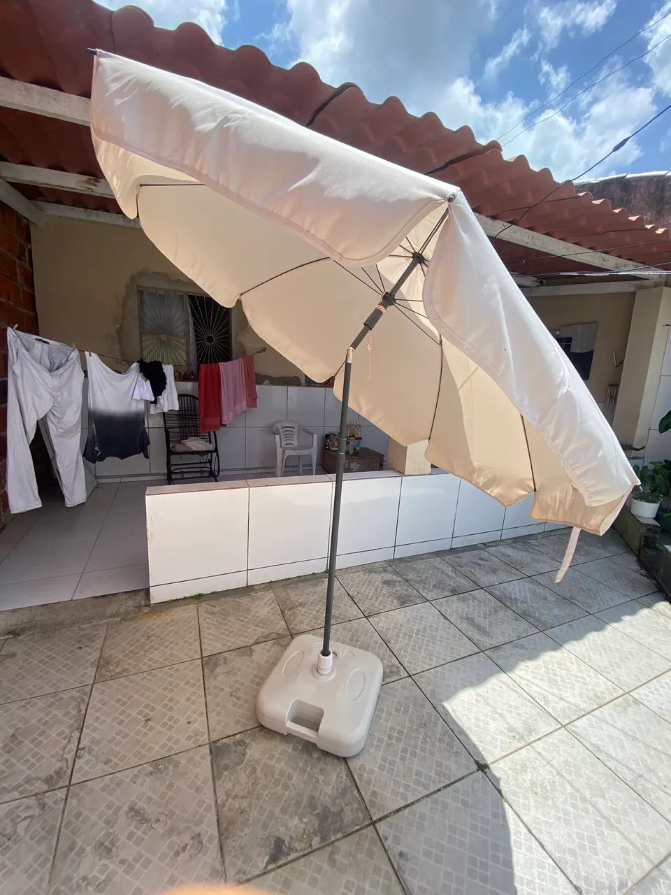 GUARDA SOL COM BASE  - Foto 2