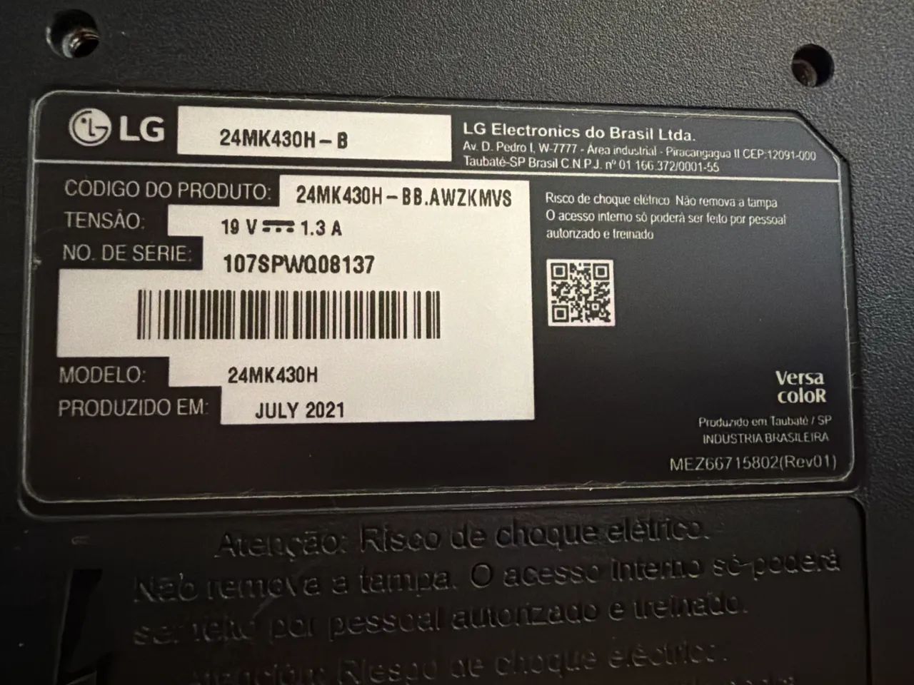 Monitor LED LG 23.8 24MK430H - Foto 4