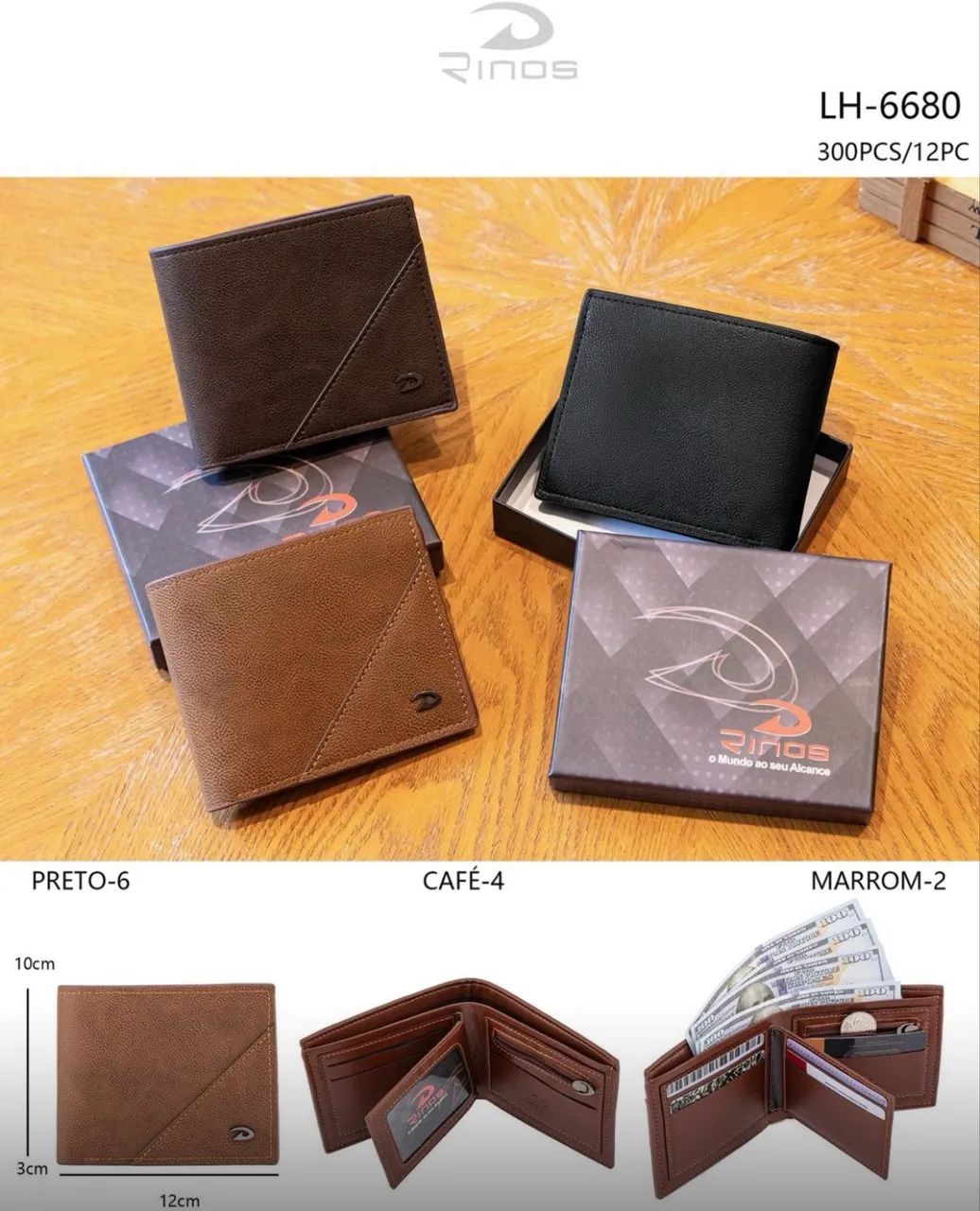 Carteira masculina  - Foto 2