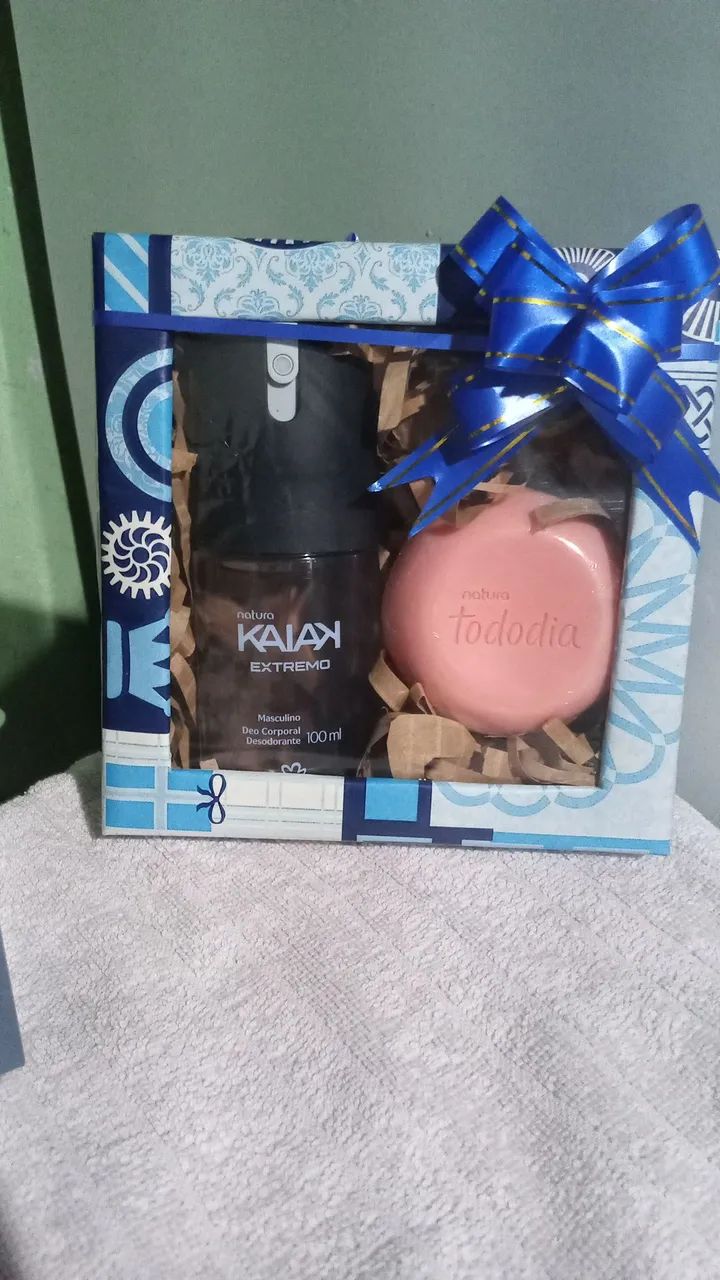 Kit presente masculino kaiak 