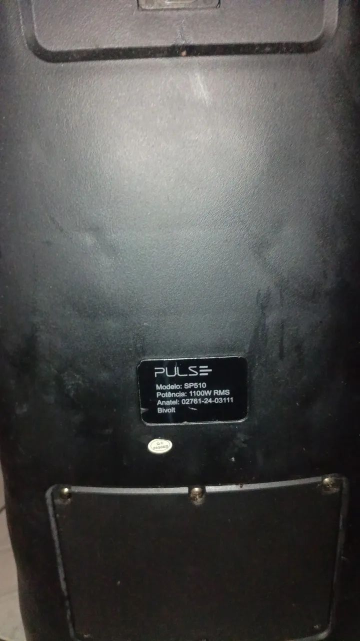 Caixa de som pulse 1100w