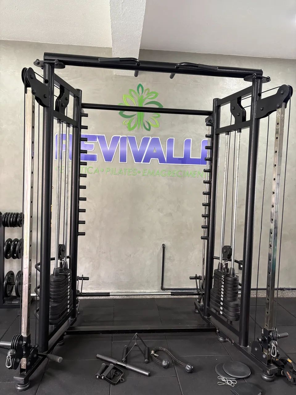 Estúdio de treinamento funcional completo