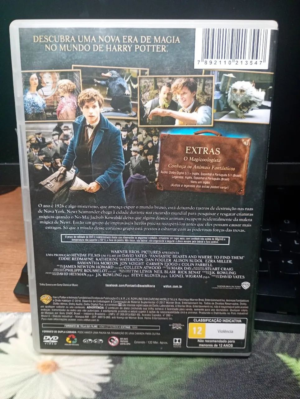 DVD Animais Fantásticos e onde Habitam  - Foto 2