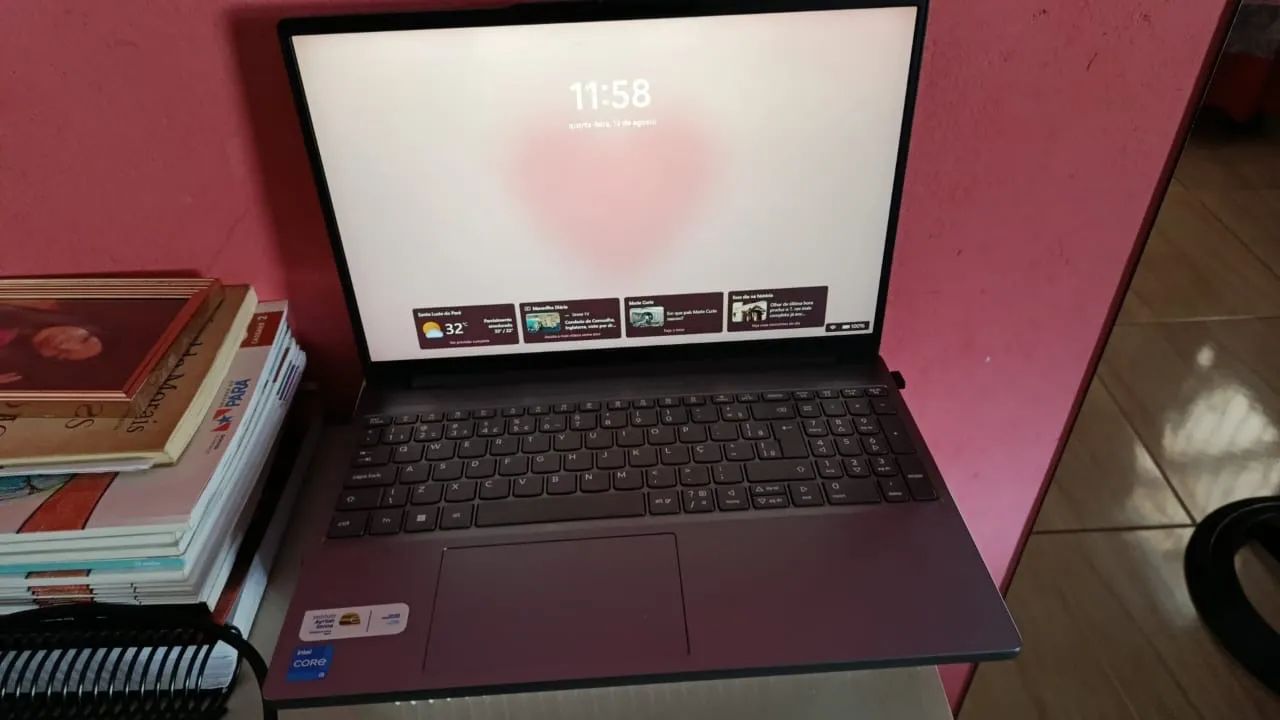 Notebook Lenovo Pouco- tempo de uso e na garantia - Foto 4