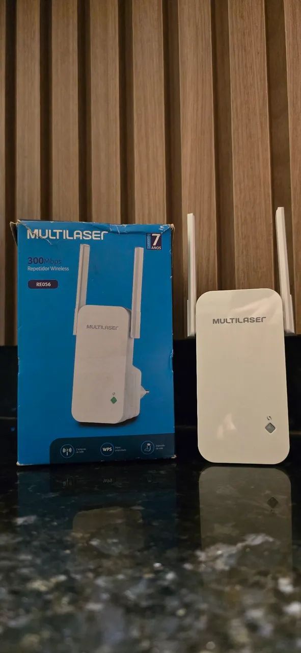 Repetidor de Wi-Fi multilaser