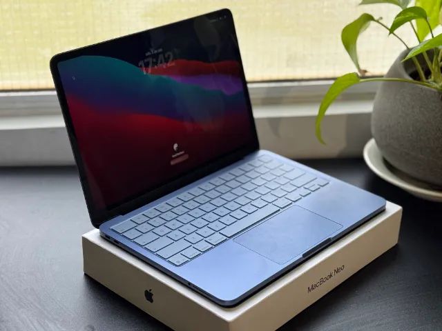 MacBook Neo 8GB RAM 256GB SSD - Índigo - Foto 4