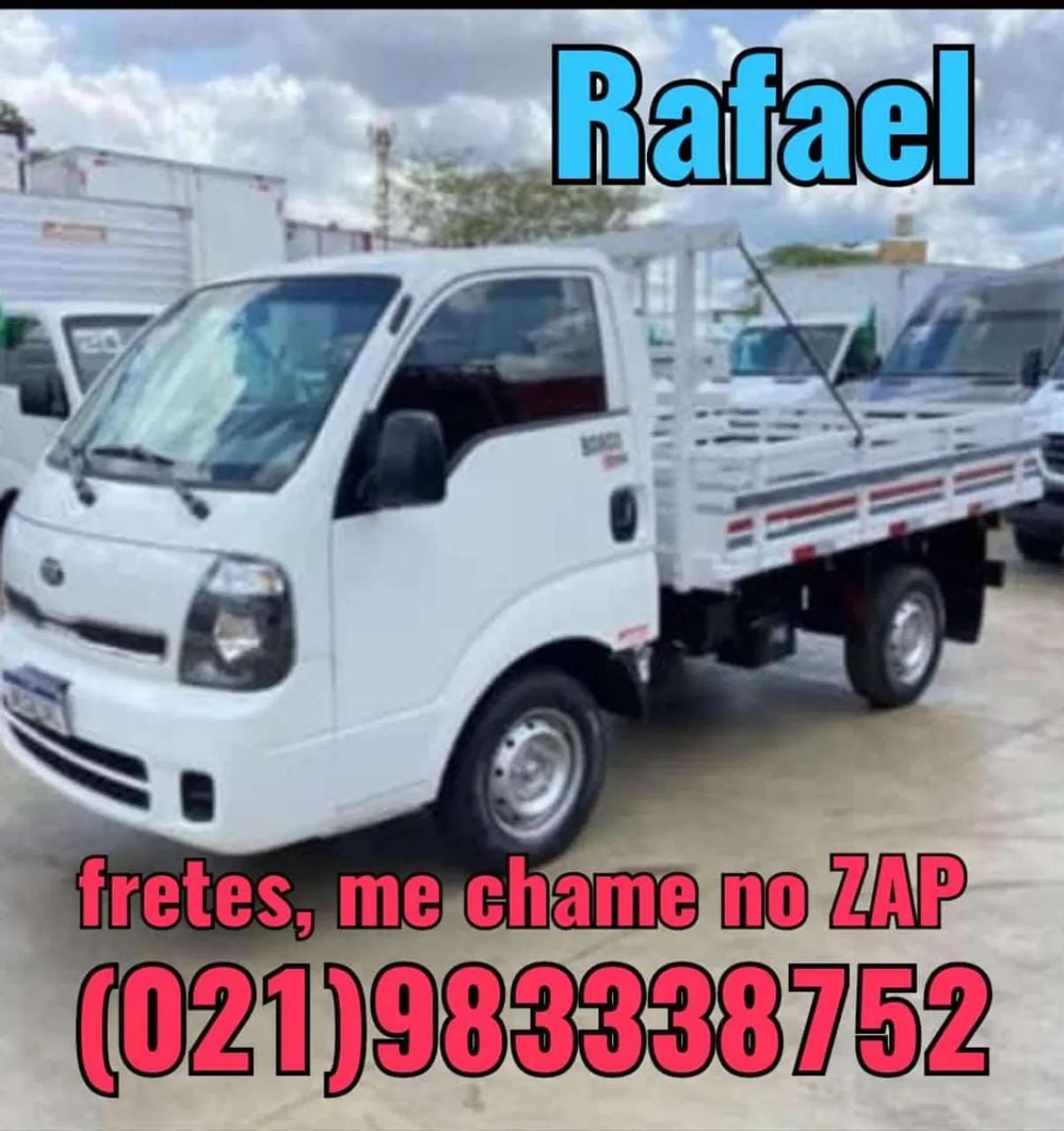 Frete, pequena mudança.