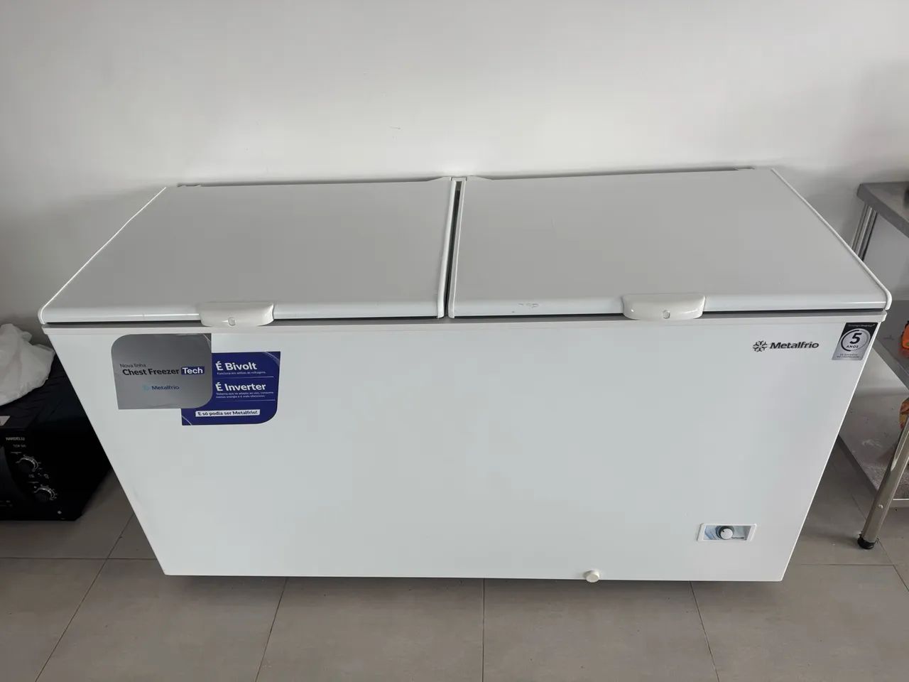 Freezer horizontal metalfrio - Foto 2