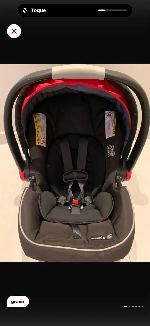 Bebê conforto cadeirinha graco - Foto 2