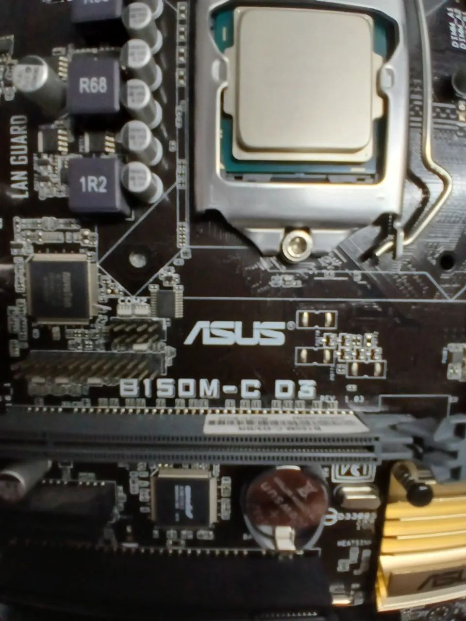 KIT ASUS B150M-C D3/BR + i3 6100 e COOLER - Foto 2