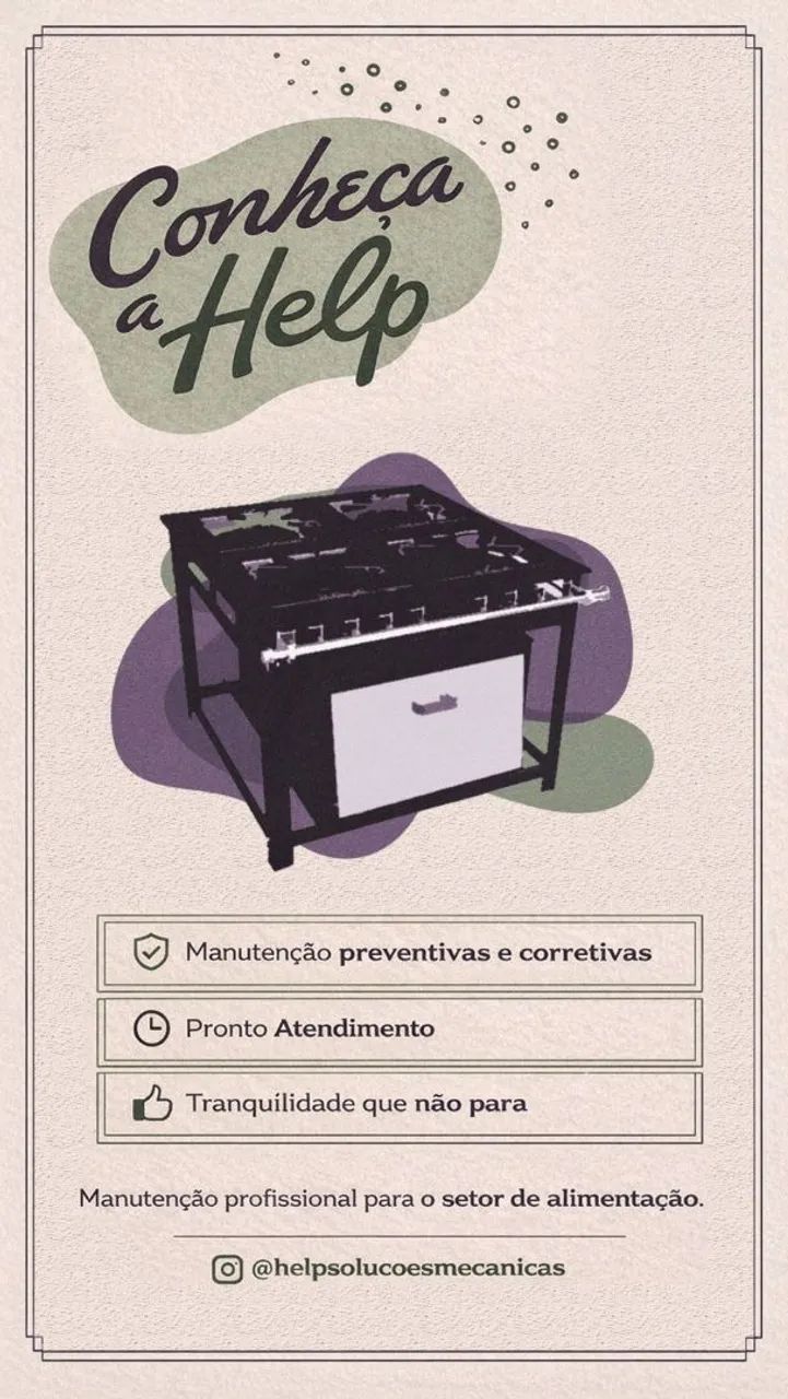 Manutenção Fogão Industrial 