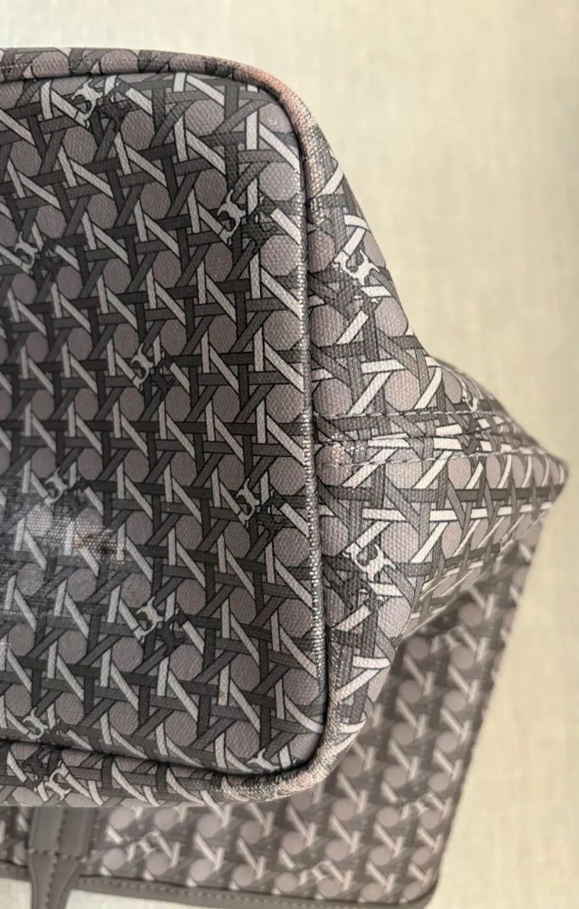 Bolsa Tote Tory Burch com Monograma e Zíper - Foto 5