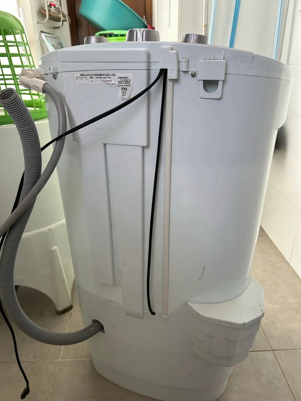 Tanquinho de lavar roupa Mueller 10 kg Aquatec - Foto 2