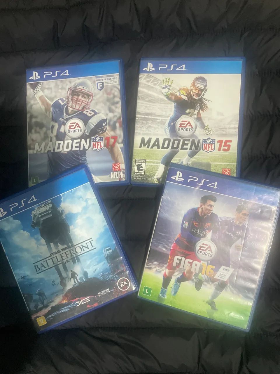 JOGOS DE PS4 os 4 por 100
