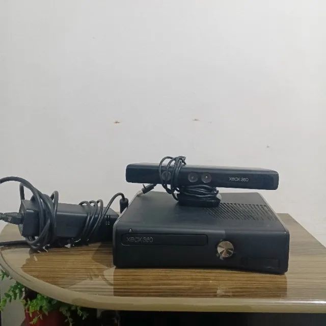 Xbox 360 FAT + Kinect + Jogos - Funcionando - Foto 4