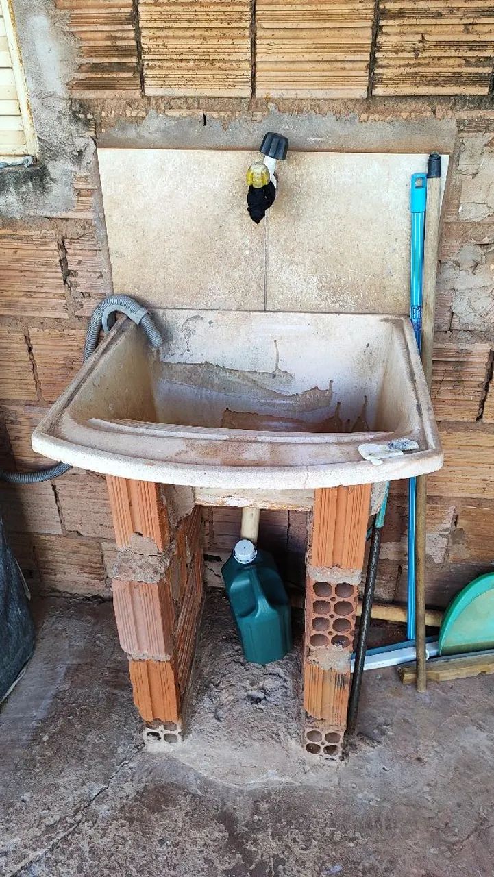 Tanque de lavar roupa em concreto  - Foto 4