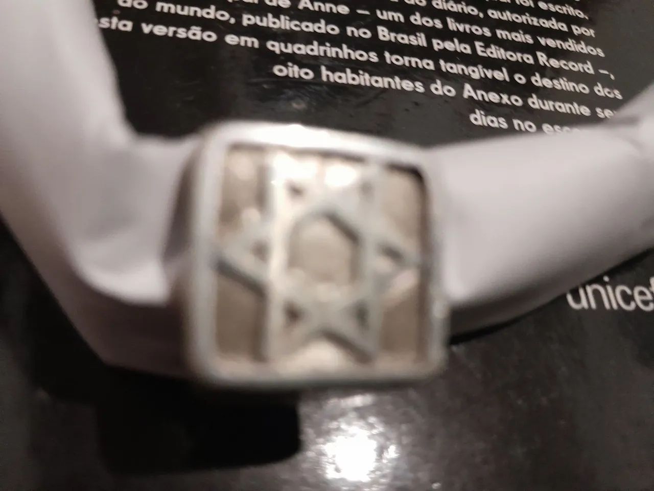 Anel de Prata 17 gramas maciço Prata de lei original  - Foto 3