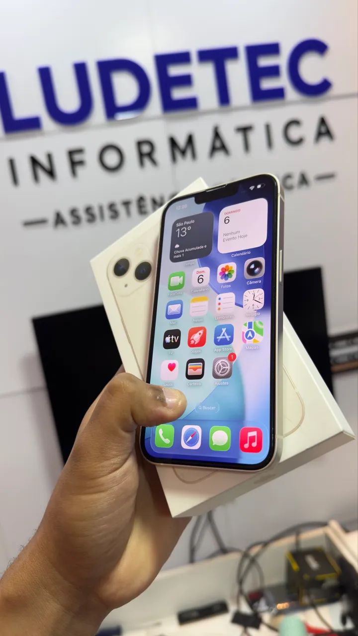 iPhone 13 128gb - Ludetec Informática  - Foto 2