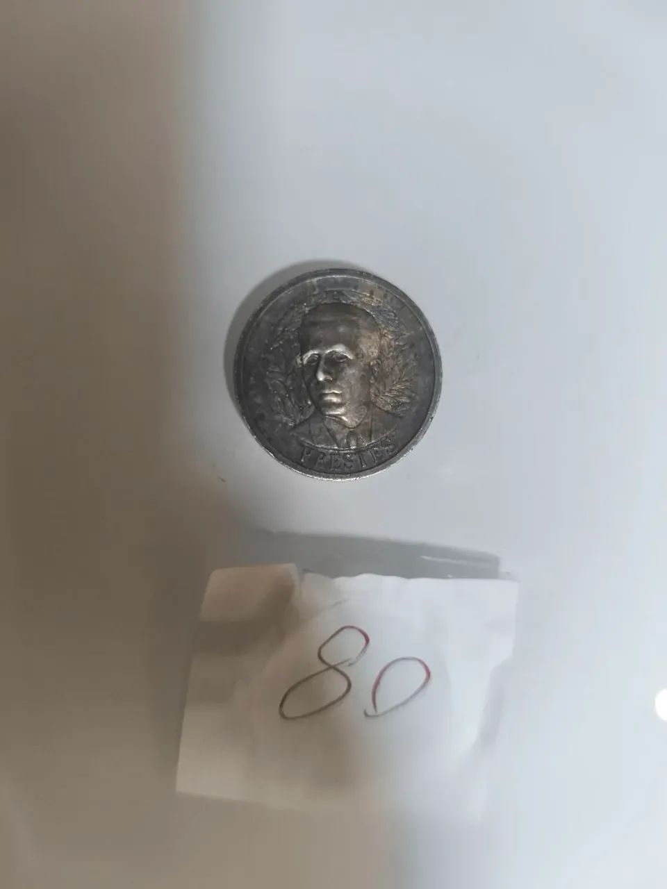 Moeda comemorativa IV congresso do PCB 1954 - Foto 2