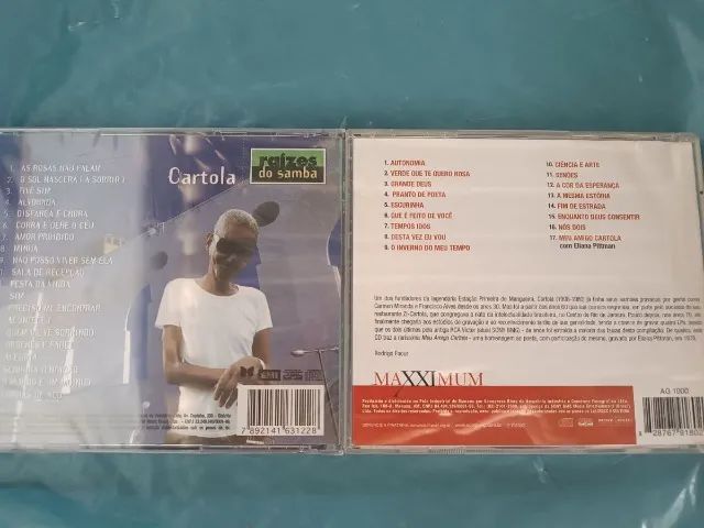 coleção CD 2 cds cartola maxximum e raízes do samba - Foto 3