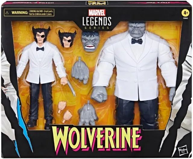 MARVEL LEGENDS HULK E WOLVERINE 