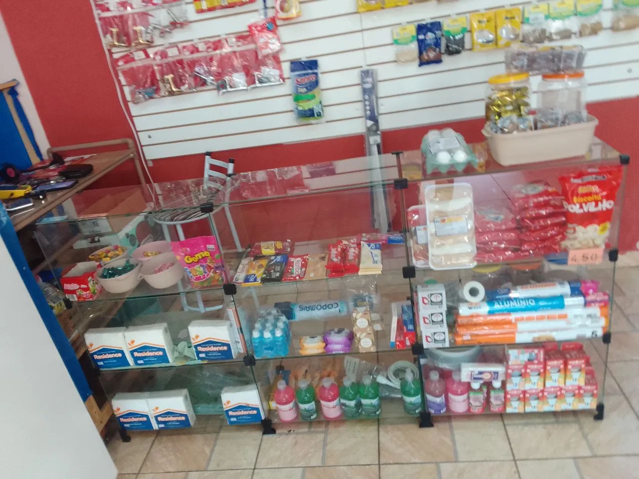 Equipamento para mercearia 