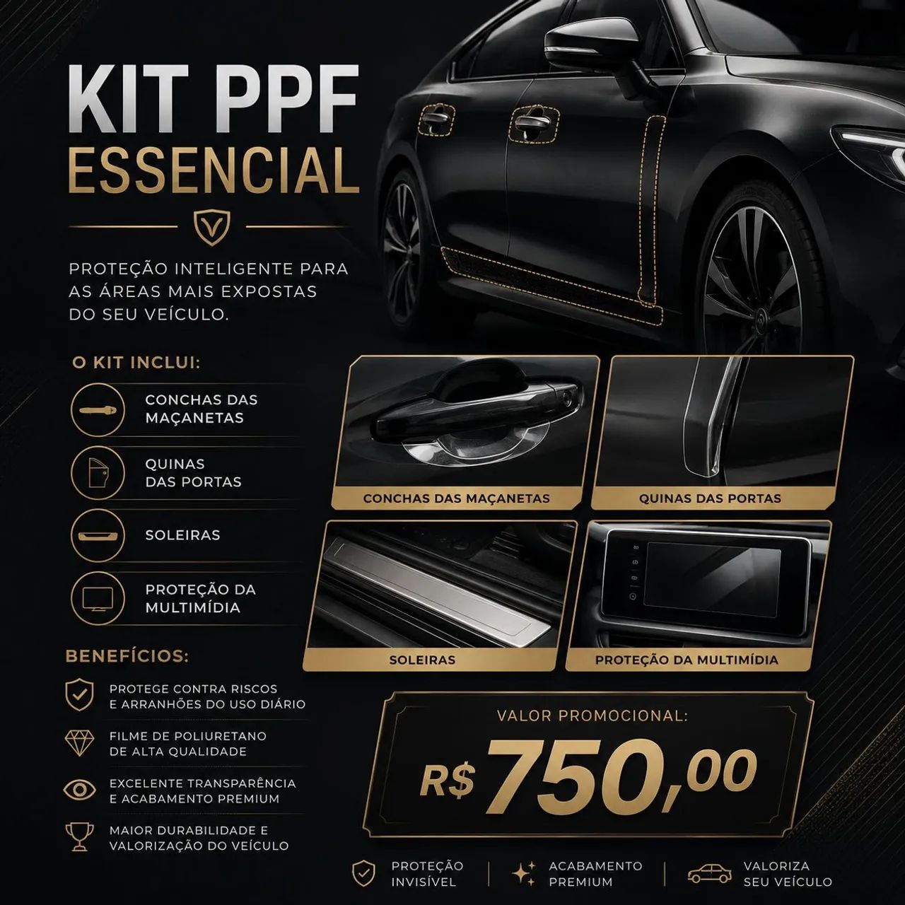 Kit PPF essencial 