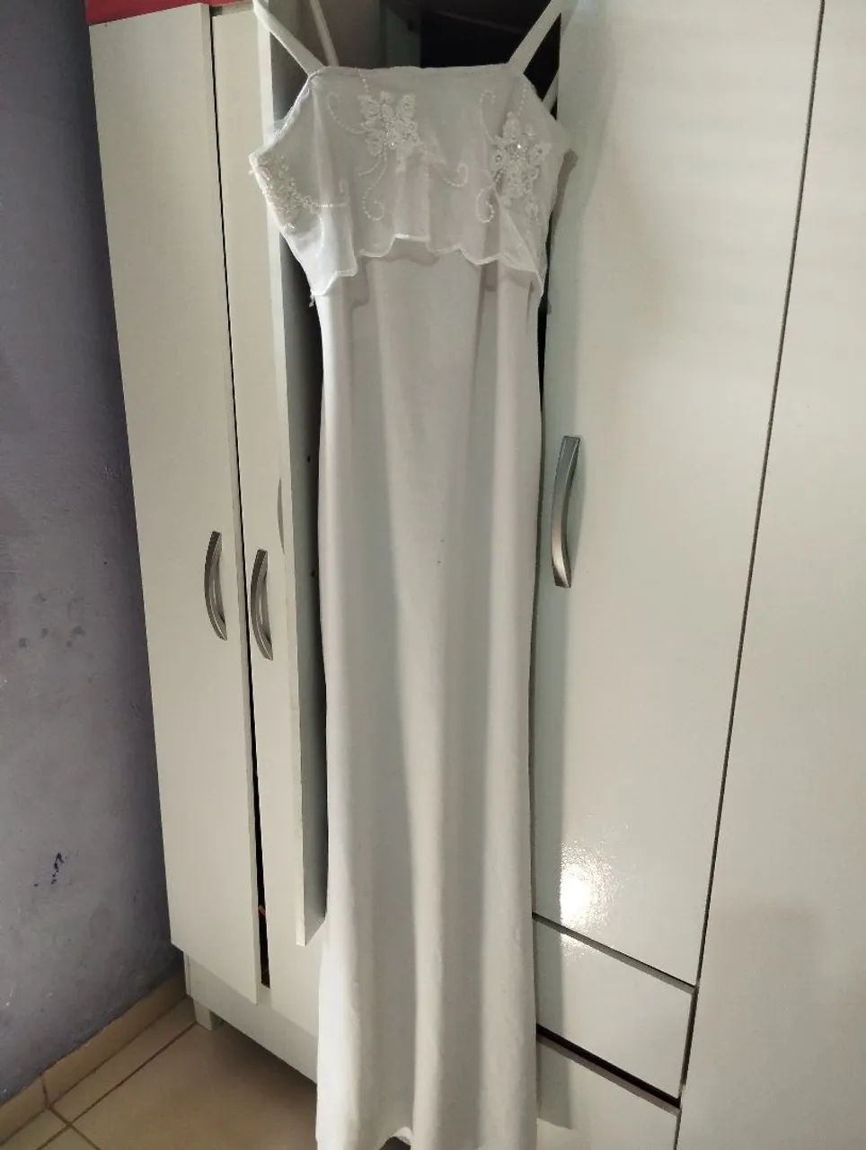 Vestido lindo branco exclusivo  - Foto 2