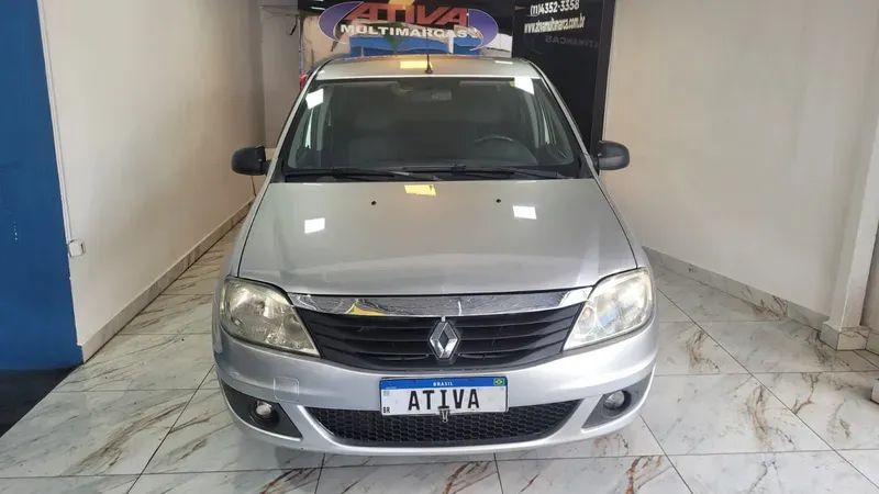 Renault Logan Authentique Flex 1.0 12V 4P 2012 - Foto 3