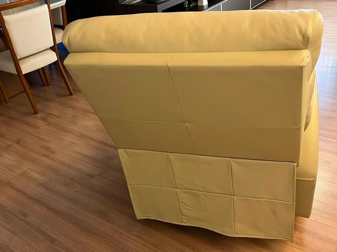 Poltrona de couro reclinável automático 220v - Foto 3
