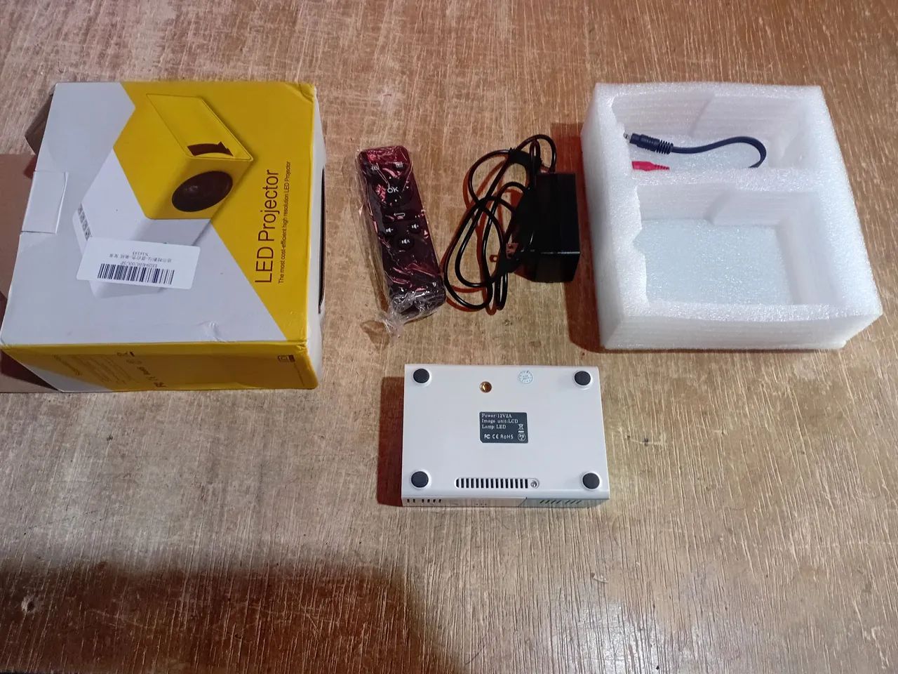 Mini projetor, usado apenas pra testar 
