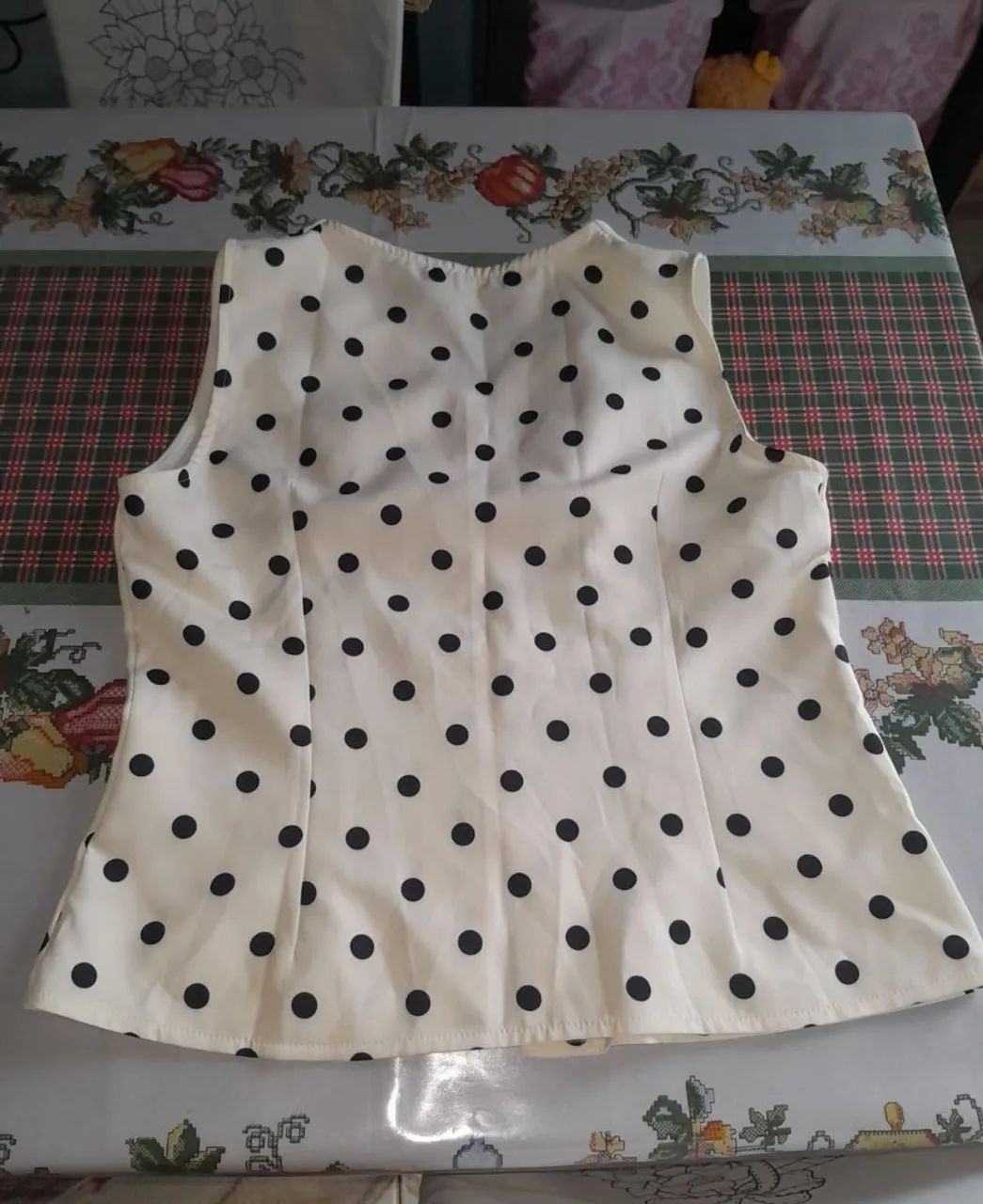 Conjunto de blusa e short social - Foto 2