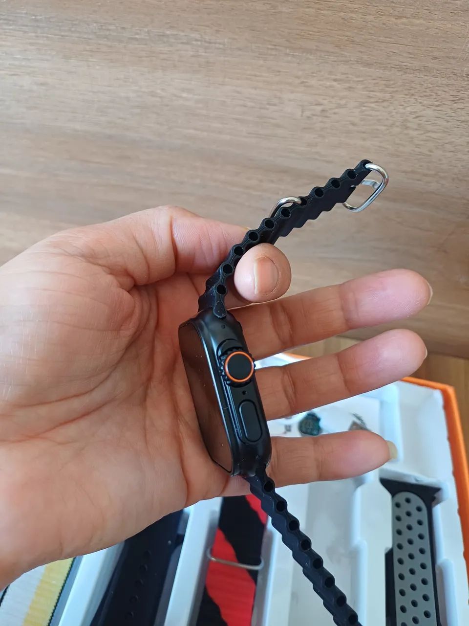 Smartwatch ultra com 7 pulseiras  - Foto 3