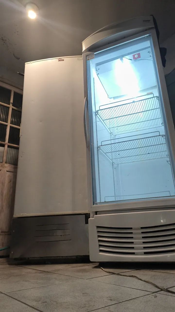 Freezer e expositor de bebidas visa cooler entrega grátis em pleno funcionamento 220v  - Foto 4