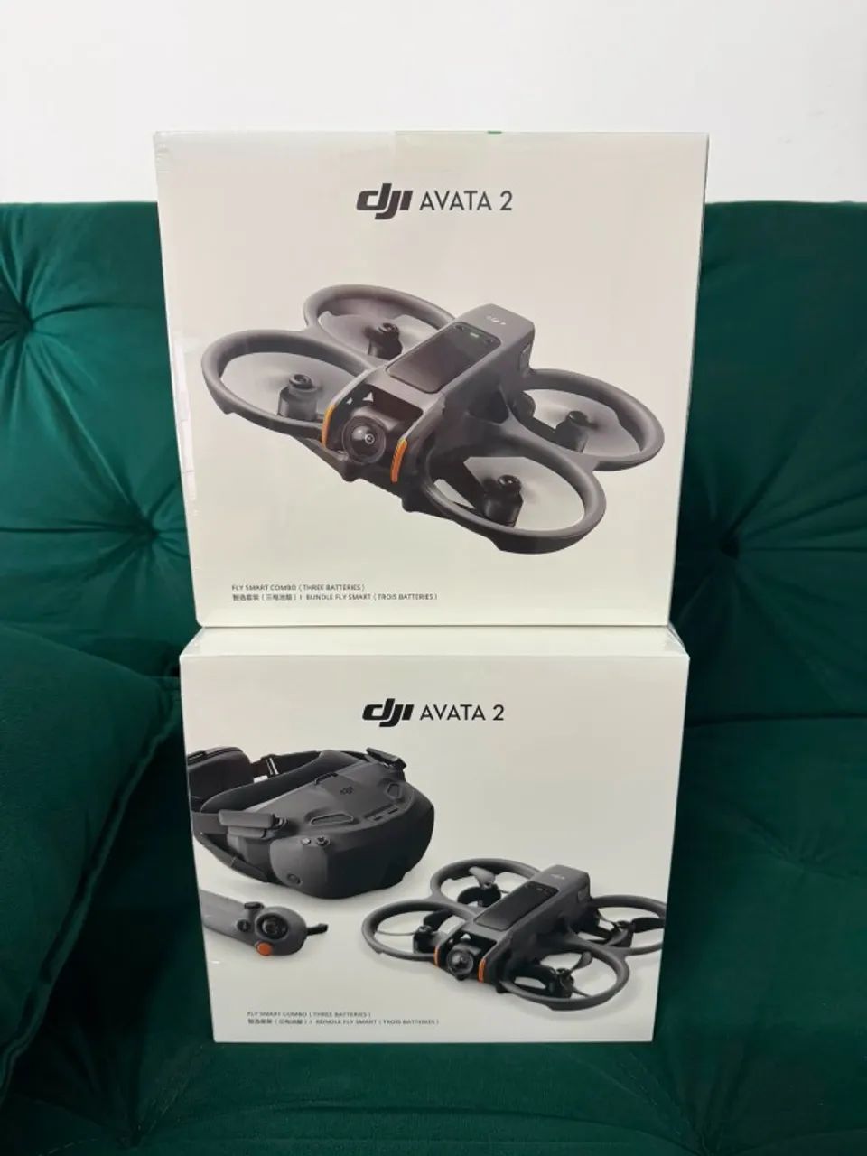 Drone Dji Avata 2 combo flymore  smart 3 baterias Anatel - lacrado - Nota Fiscal  - Foto 3