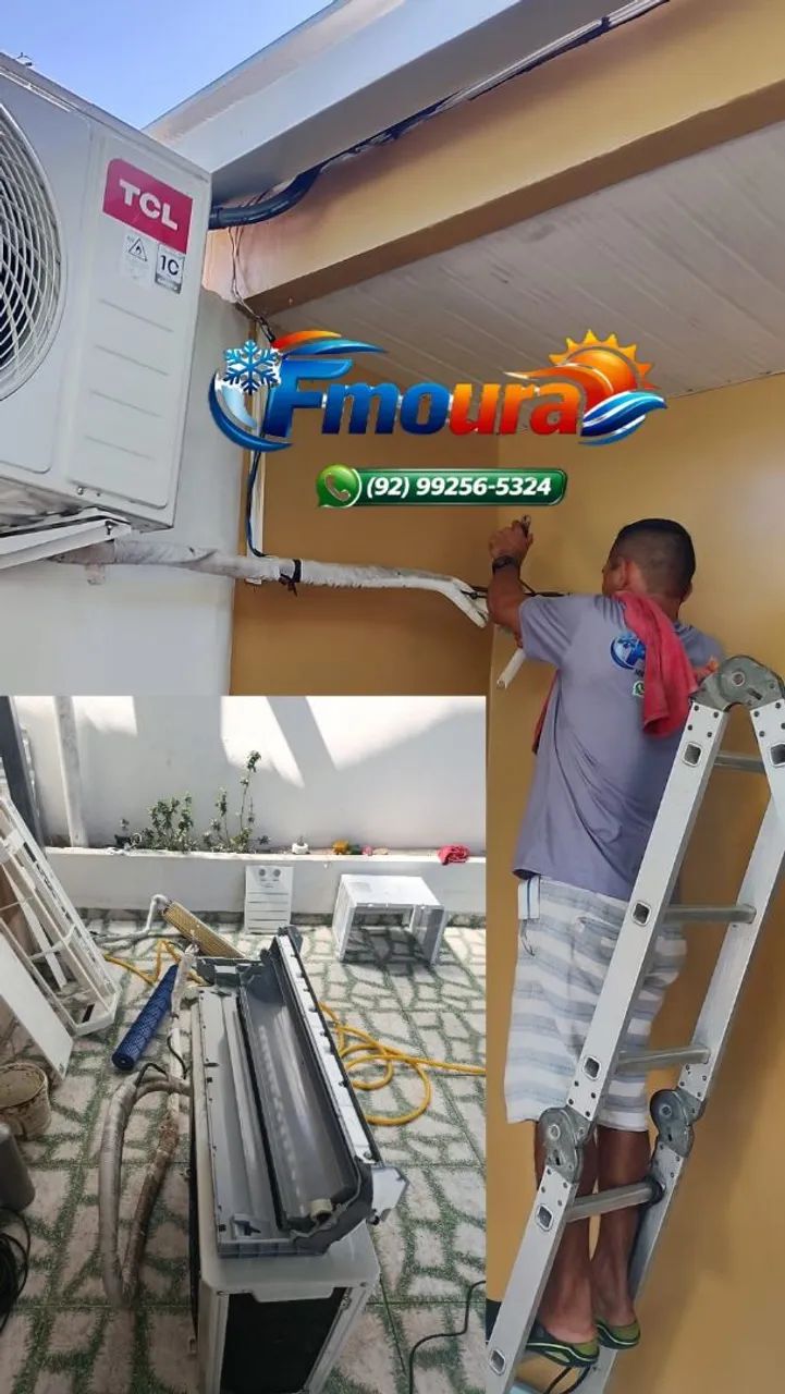Limpeza e manutenção de ar condicionados 
