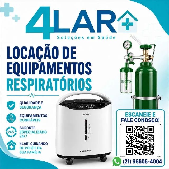 Concentrador de oxigênio - Yuwell 5 litros - Foto 4