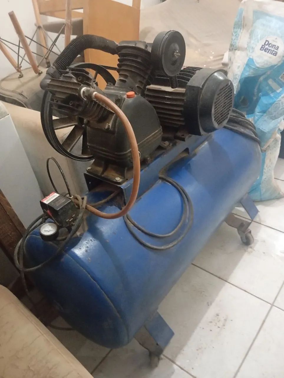 Compressor industrial trifásico 