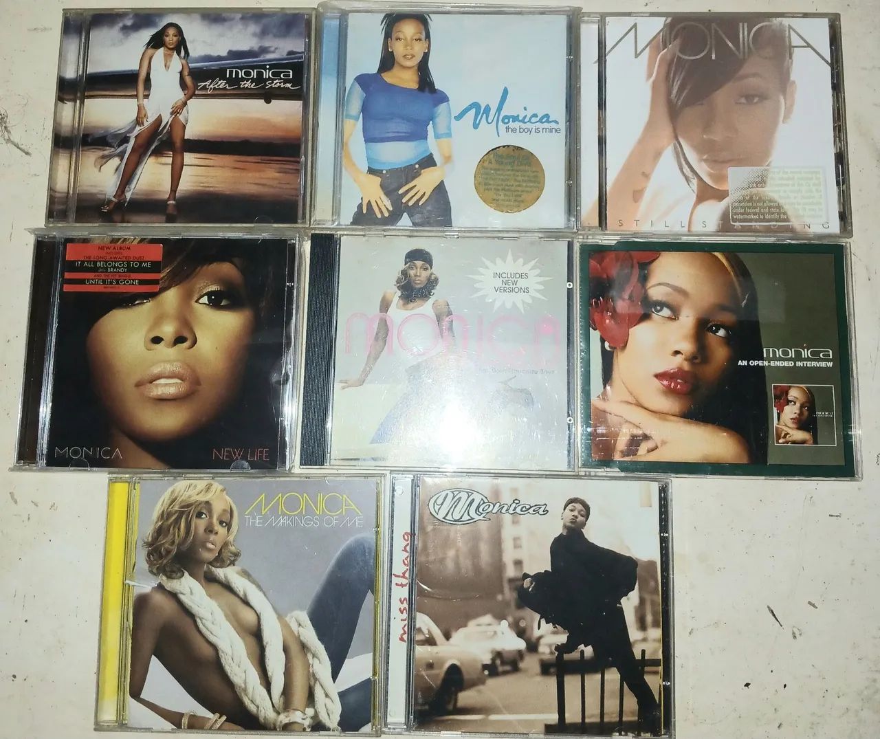 26 cd's Cantoras Pop Monica, Deborah Cox, Toni Braxton
