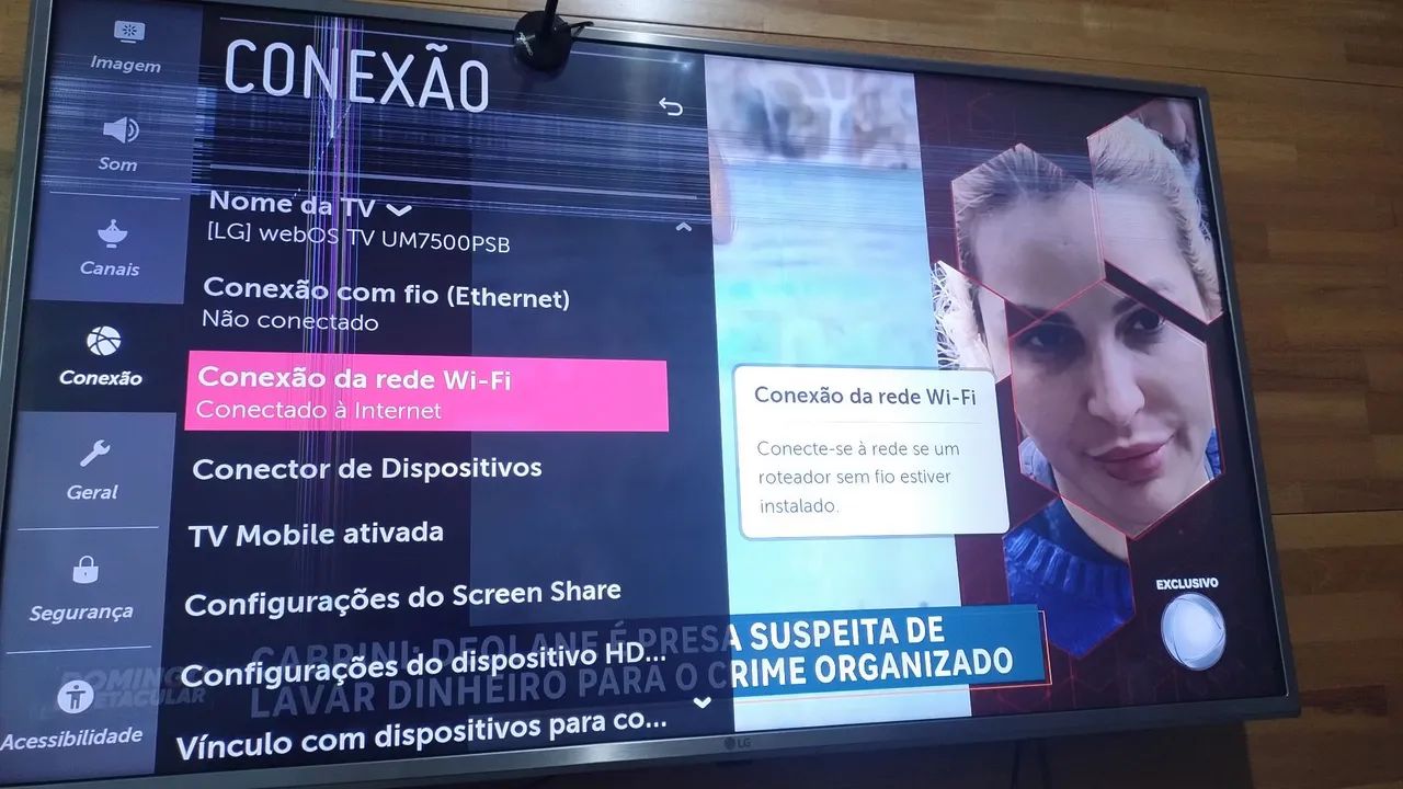 SMART TV 43 LG 43UM7500PSB - Foto 3